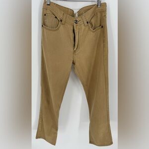 Parish Nation Men's Tan Denim Pants